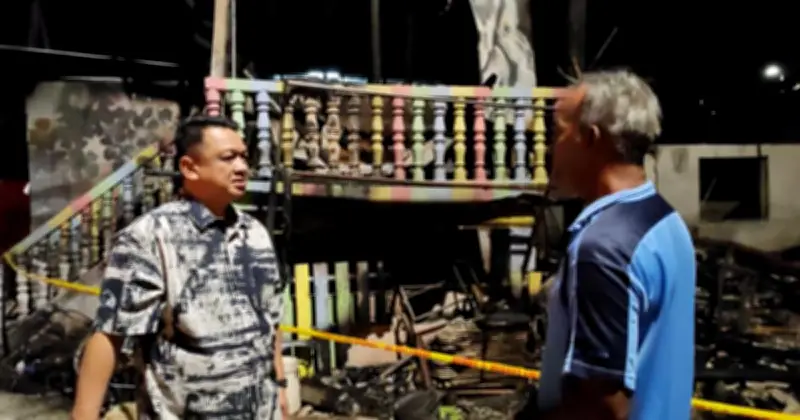 Raja Muda Perlis Santuni Mangsa Kebakaran di Kampung Nelayan, MAIPs Hulur Bantuan Segera