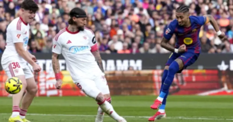 Raphinha Catat Treble Ketika Barcelona Hancurkan Sevilla 5-2