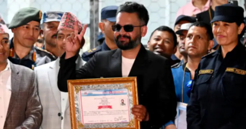 Rapper Jadi Politikus Balendra Shah Kalahkan Bekas PM Nepal KP Sharma Oli