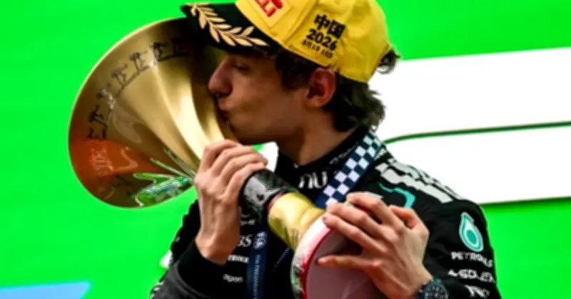 Remaja Mercedes Antonelli Raih Kemenangan Grand Prix Pertama di China