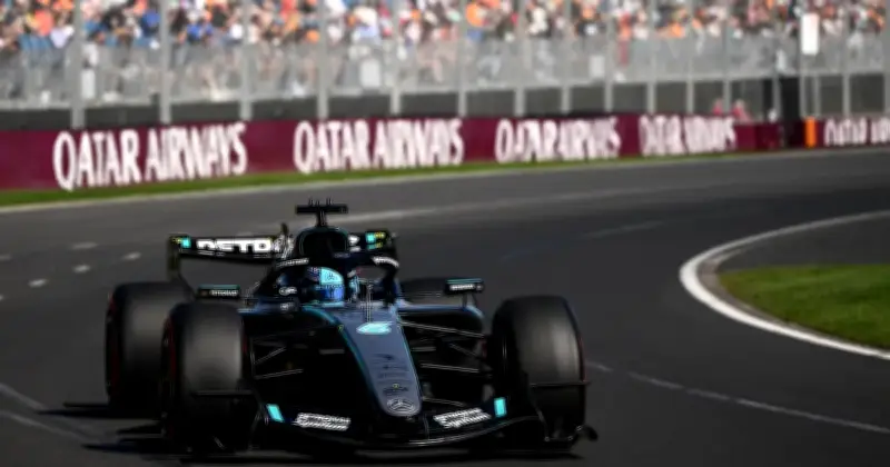 Russell Ungguli Sesi Latihan Terakhir di Melbourne, Antonelli Terbabas Teruk