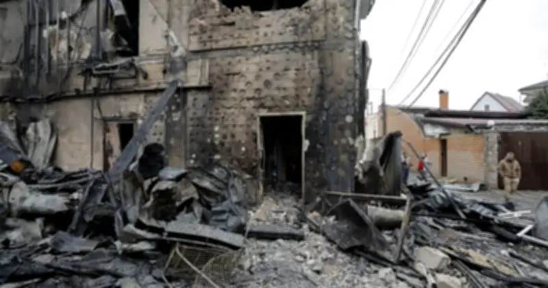 Serangan Rusia di Kyiv Bunuh 4 Orang, Lukai 15 Lain