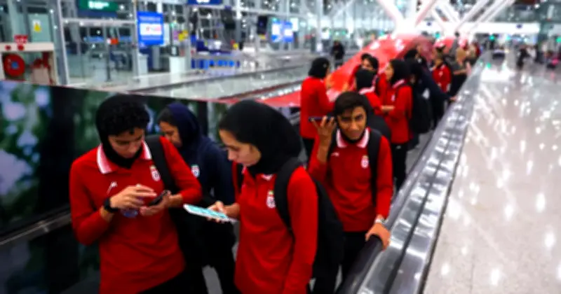 Skuad Bola Sepak Wanita Iran Tiba di Malaysia Selepas Kontroversi Piala Asia