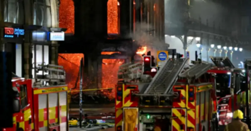 Stesen Kereta Api Tersibuk Scotland Ditutup Selepas Kebakaran Besar