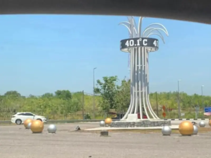 Suhu 40°C di Perlis Ubah Cara Sambut Aidilfitri 2026 Penduduk Chuping