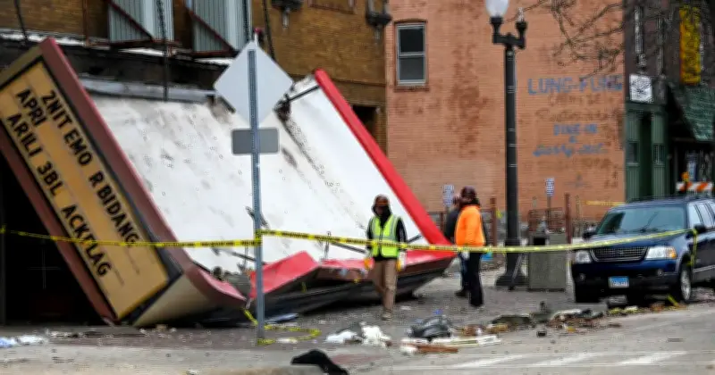 Tornado Landa Michigan, 4 Maut dan 12 Cedera dalam Bencana Cuaca Teruk