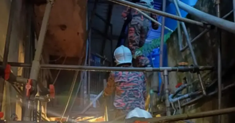 Warga Emas 76 Tahun Maut Tertimbus Tanah Runtuh di Sandakan Ketika Hujan Lebat