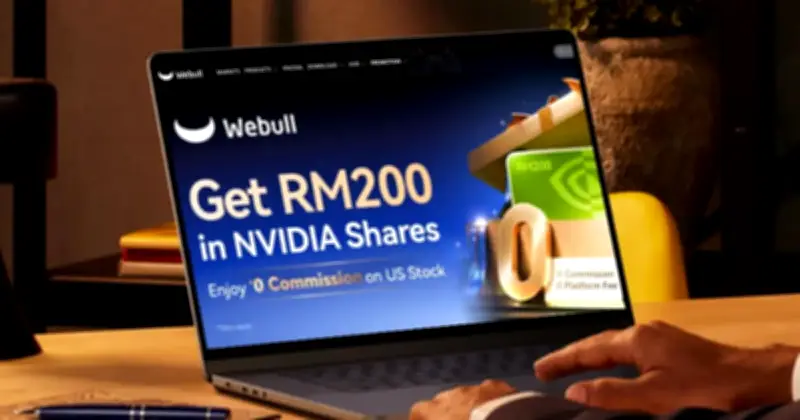 Webull Malaysia Tawar Pulangan Sehingga 6% Setahun Dan Saham Nvidia Percuma