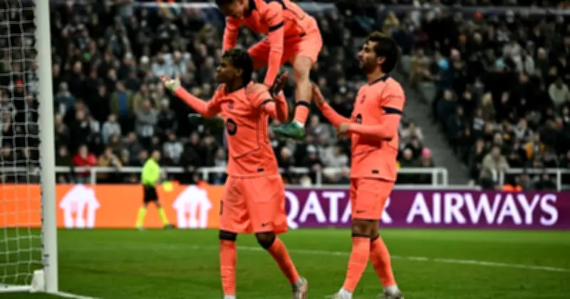 Yamal Selamatkan Barcelona dengan Penalti Lewat, Newcastle Hampir Menang