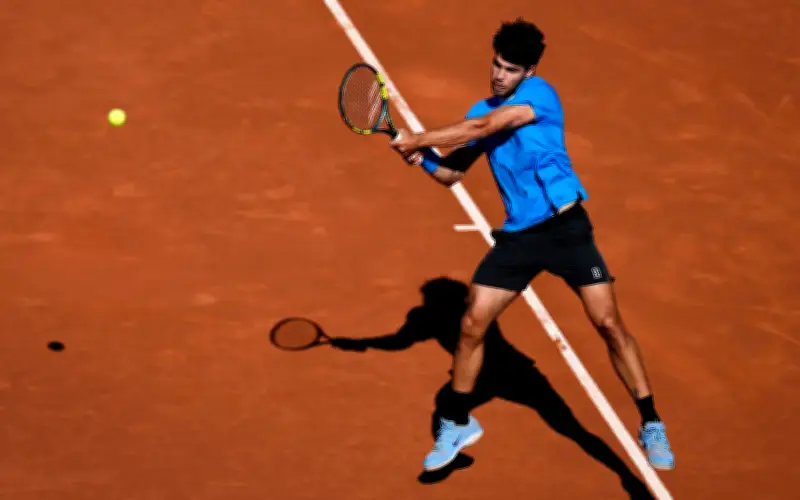 Alcaraz Atasi Virtanen di Pusingan Pertama Terbuka Barcelona