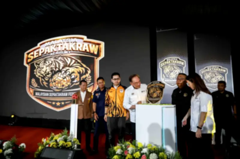 Anwar Lancar Kompleks Akademi Sepak Takraw, Peruntuk RM2 Juta untuk Kebajikan Pemain