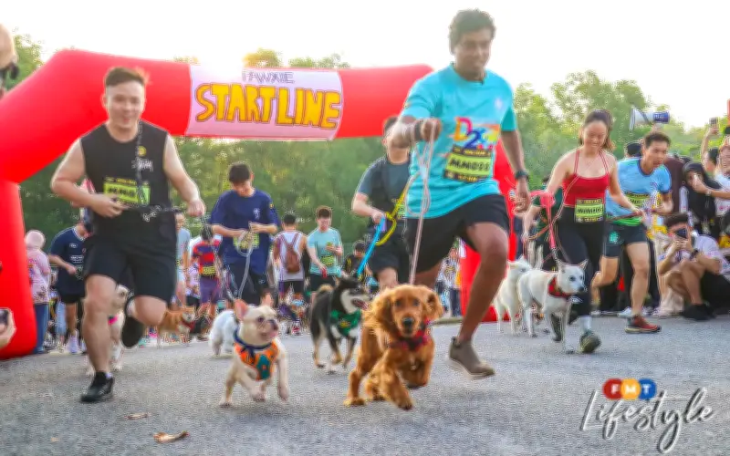 Dogathon 2026: Anjing-Anjing Bergembira di UPM dengan Perlumbaan dan Demonstrasi Polis