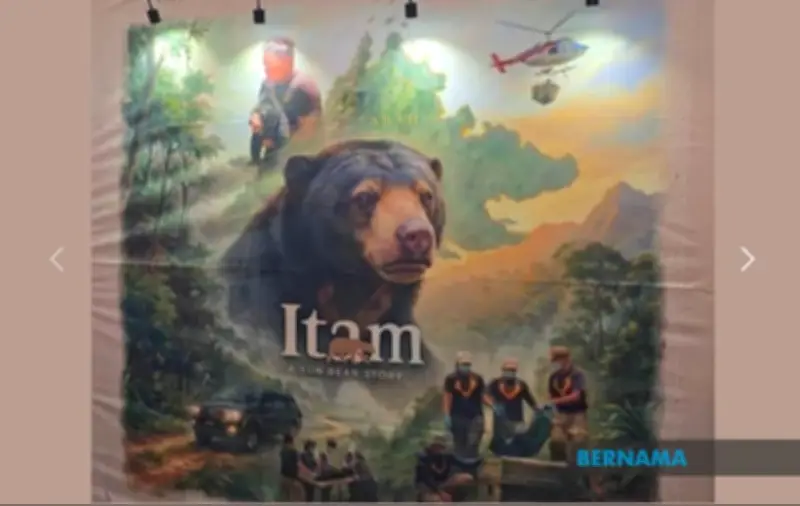 Filem 'Itam: A Sun Bear Story' ditayangkan di Singapura, Sabah promosi eko-pelancongan