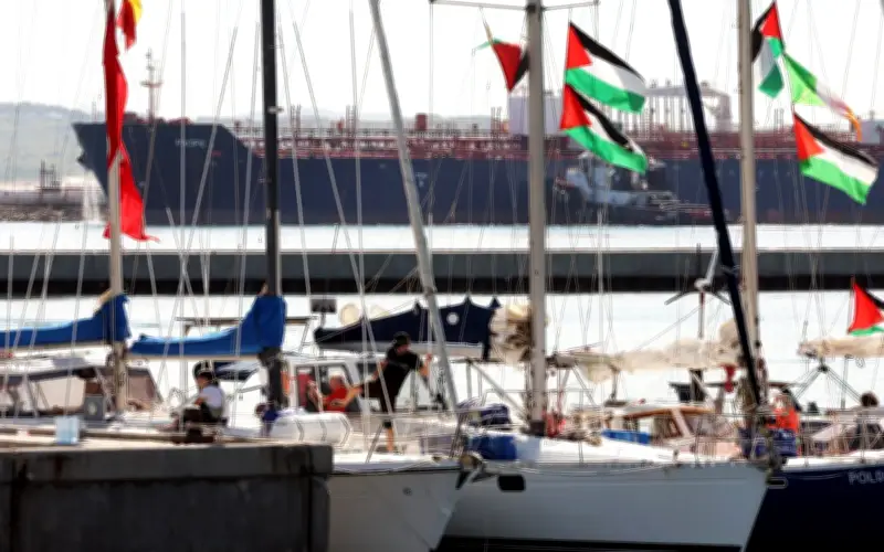 Flotila Bantuan Gaza Kembali Cuba Pecah Sekatan Israel dari Barcelona