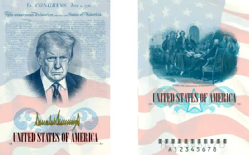 Gambar Trump akan muncul dalam pasport AS edisi terhad