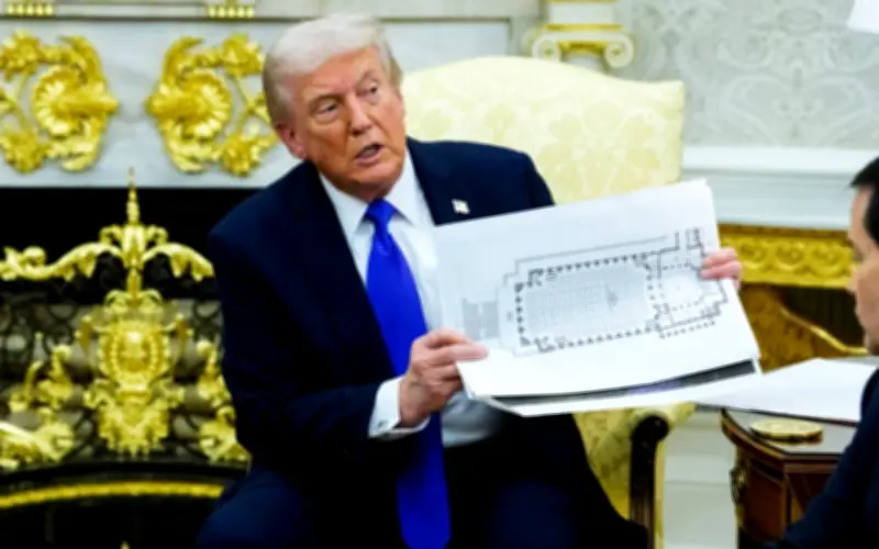 Hakim Tegur Trump Atas Usaha 'Berani' Teruskan Pembinaan Balai Putih