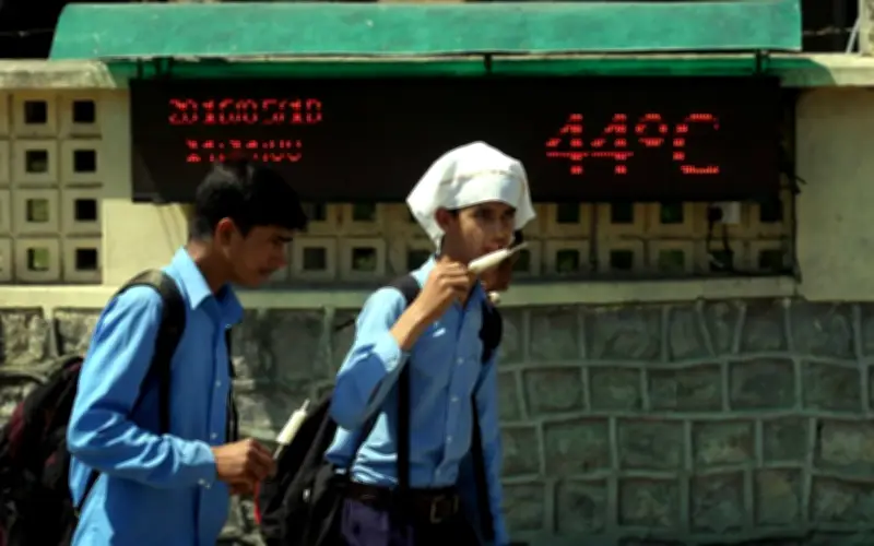 India Perkenal 'Lonceng Air' di Sekolah untuk Tangani Gelombang Panas