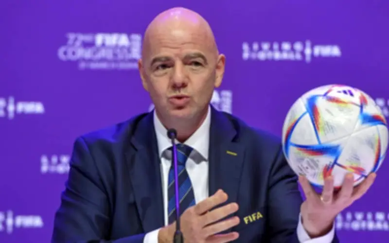 Infantino dapat lonjakan sokongan Asia dan Afrika untuk pemilihan semula