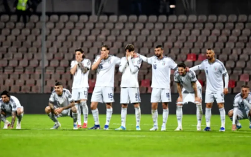 Itali Tangis Lagi, Gagal Ke Piala Dunia Buat Kali Ketiga Berturut-turut