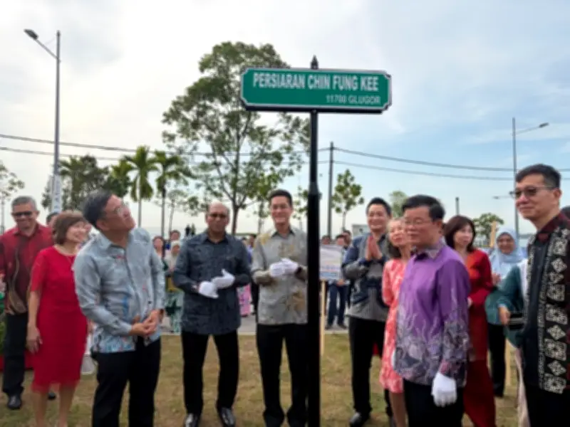 Jalan di Penang dinamakan semula sempena jurutera jambatan pertama