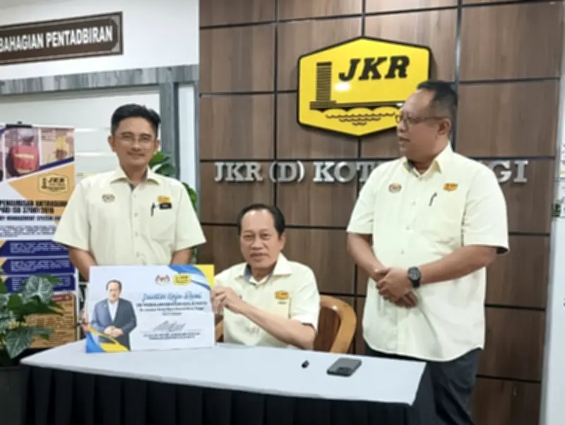 Jambatan Pintas Kota Tinggi Bakal Dibuka 28 Julai, 85 Peratus Siap