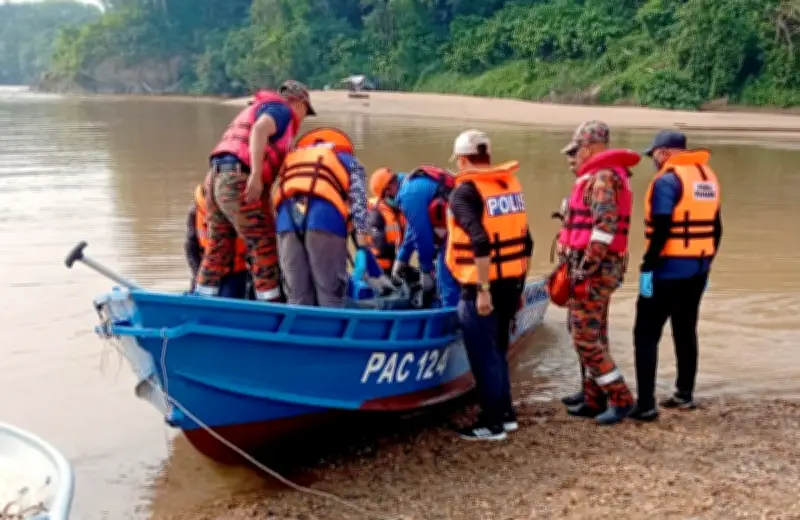 Jenazah Remaja Kedua Ditemui Selepas Tragedi Sungai di Jerantut, Pahang