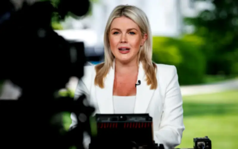 Jurucakap Rumah Putih Leavitt umum cuti bersalin, tiada ganti diumumkan