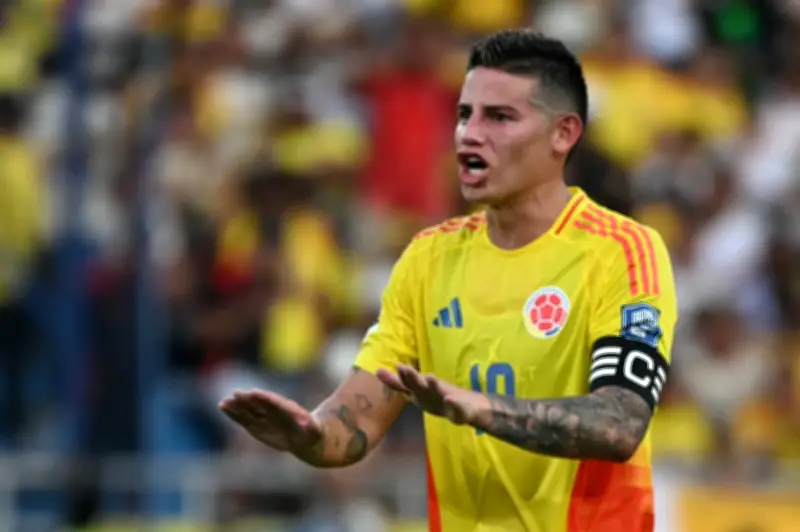 Kapten Colombia James Rodriguez Dirawat di Hospital Akibat Dehidrasi Teruk