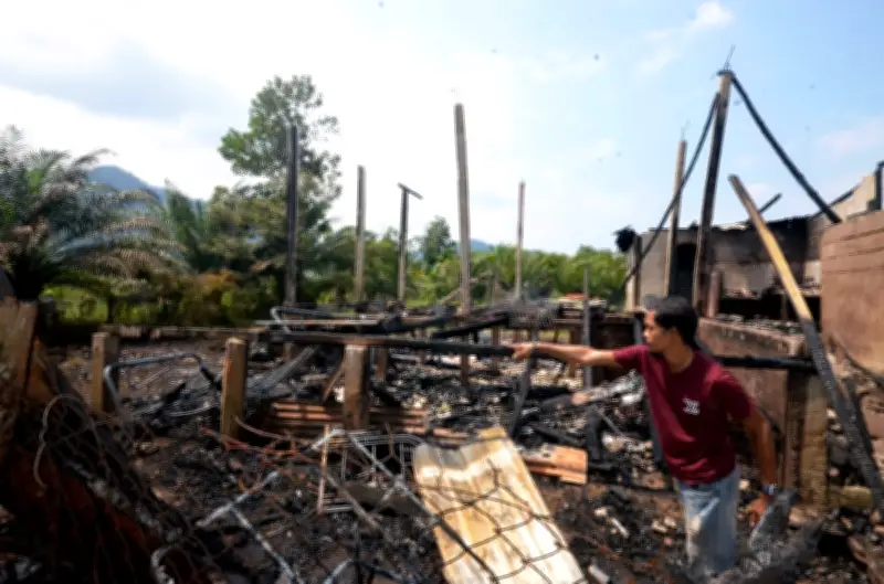 Kebakaran Rumah di Jertih: Ibu dan Anak Alami Luka Bakar 45 Peratus