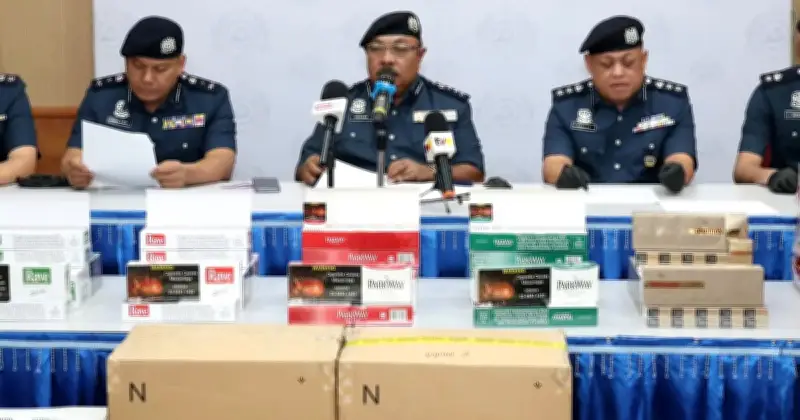 Lebih 10 juta rokok seludup dirampas di Sarawak sejak Januari
