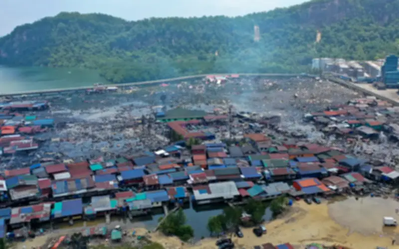 Mangsa kebakaran Sandakan rayu lebih banyak pusat pemindahan dibuka