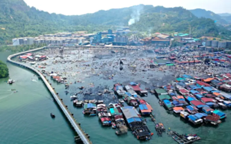 Mangsa Kebakaran Sandakan Terima Bantuan Awal RM2,000 Tanpa Mengira Warganegara