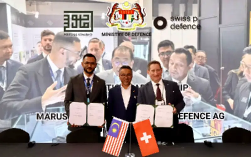 Maruss Sdn Bhd Meterai MoU Strategik Dengan SwissP Defence AG Di DSA 2026