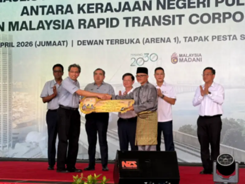 MRT Corp Mulakan Proses Perolehan Tanah untuk Segmen Kedua LRT Mutiara Line Pulau Pinang
