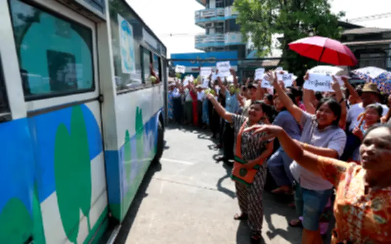 Myanmar Bebaskan Lebih 4,000 Tahanan dalam Pengampunan Ketiga dalam Enam Bulan