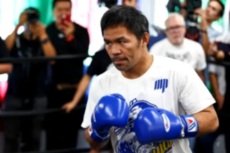 Pacquiao Bantah Mayweather, Tegaskan Perlawanan September Adalah Pertarungan Profesional