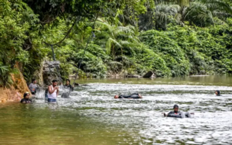 Pelajar UMT Lemas Ketika Cuba Selamatkan Rakan di Lata Ulu Kasar, Terengganu