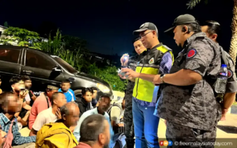 Penempatan Haram Serba Lengkap di Kebun Sawit Setia Alam Diserbu, 214 PATI Ditahan