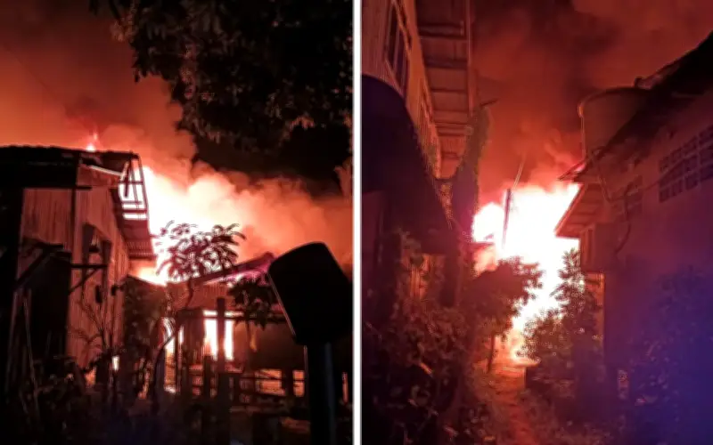 Peniaga Gas Rugi RM50,000 Simpanan Dalam Almari Dalam Kebakaran Kota Bharu