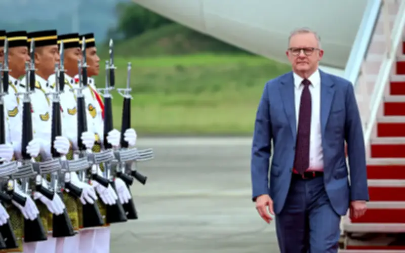 Perdana Menteri Australia Anthony Albanese Tiba di Malaysia untuk Lawatan Rasmi 3 Hari