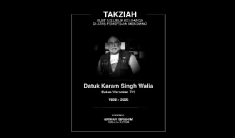 PM Anwar Ibrahim Ucap Takziah Atas Pemergian Wartawan Veteran Karam Singh Walia