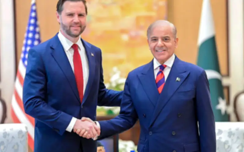 PM Pakistan Temui Naib Presiden AS Vance Sebelum Perbincangan Damai Timur Tengah Bermula