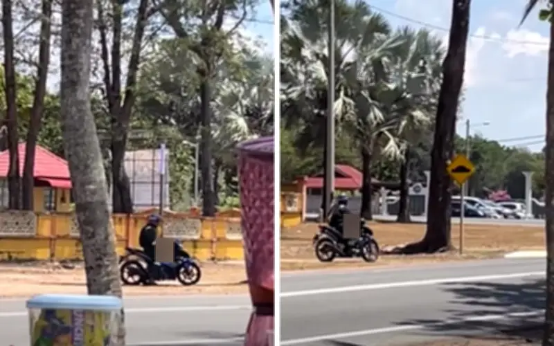 Polis buru lelaki dedah kemaluan dekat pintu masuk universiti