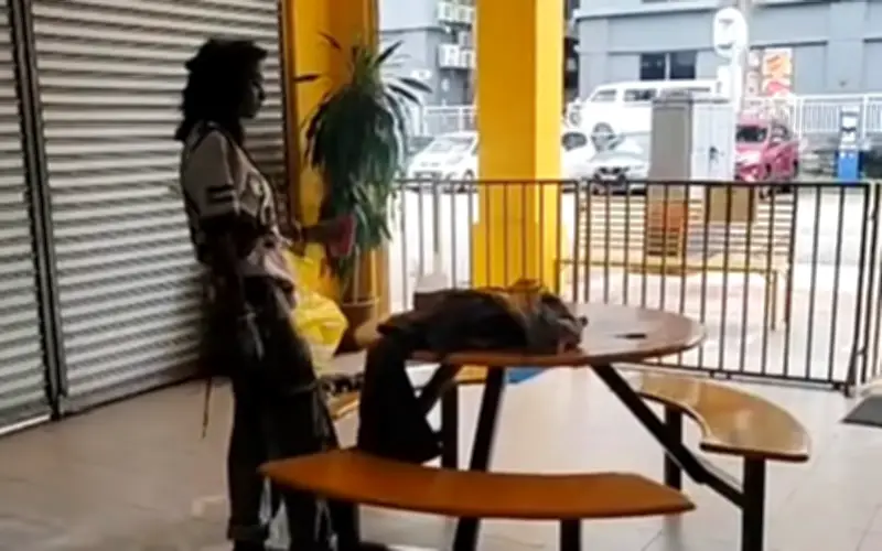 Polis Kejar Wanita Dalam Video Viral Didakwa Bunuh Anak Kucing Di Bandar Sunway