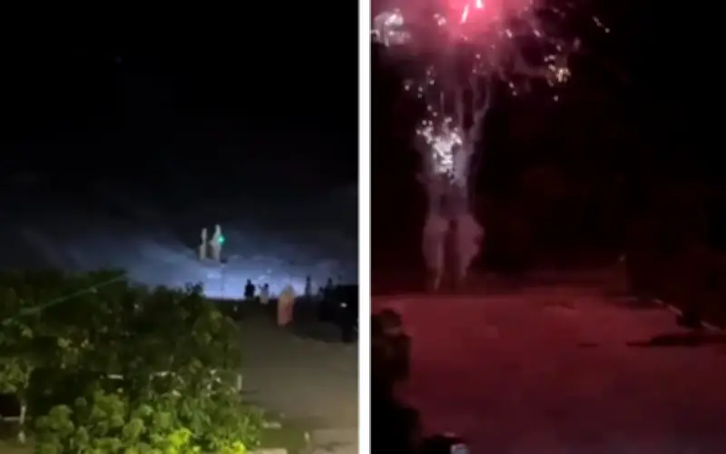 Polis kesan kumpulan lepaskan bunga api di Setia Alam