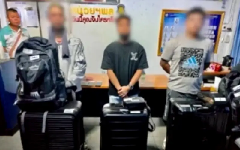 Polis Thailand Tangkap 3 Rakyat Malaysia, Rampas 97kg Syabu dalam Tren