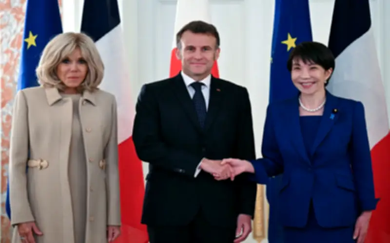 Presiden Perancis Macron Teruskan Lawatan ke Korea Selatan Selepas Jepun