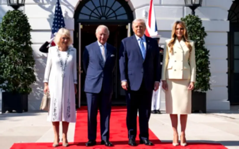 Raja Charles III jumpa Trump di White House, cuba selamatkan hubungan UK-AS