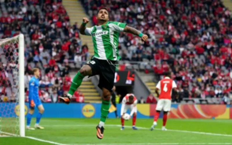 Real Betis Raih Keputusan Seri 1-1 di Braga dalam Liga Europa