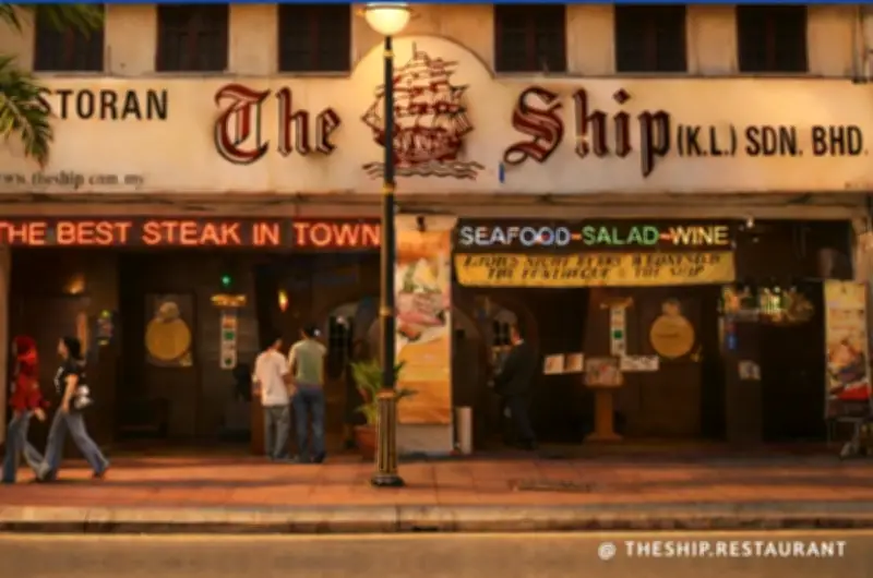 Restoran The Ship Tutup Dua Cawangan Bersejarah di Kuala Lumpur dan Pulau Pinang